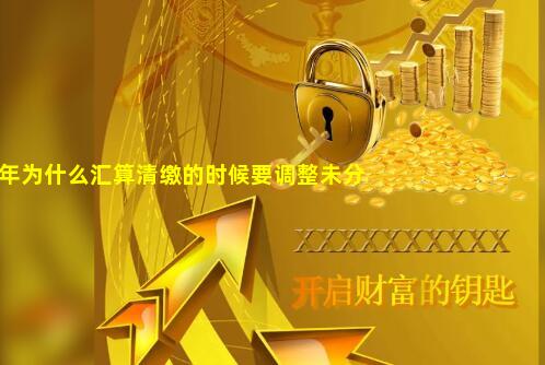 2022年为什么汇算清缴的时候要调整未分配利润