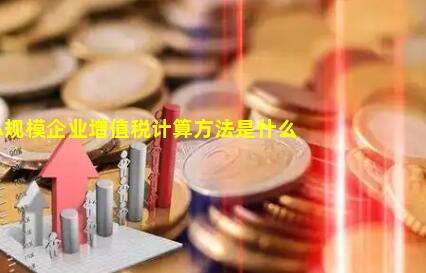 2022年小规模企业增值税计算方法是什么